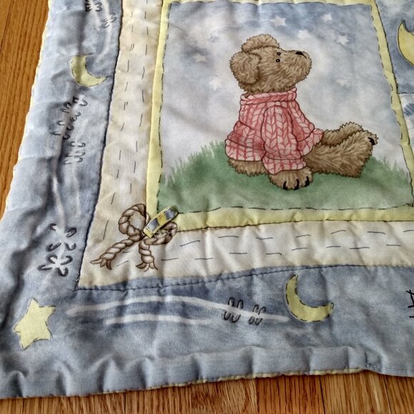 Vintage Boyds Bears Blanket Puffy Quilted Baby Comforter - Picture 4 of 16